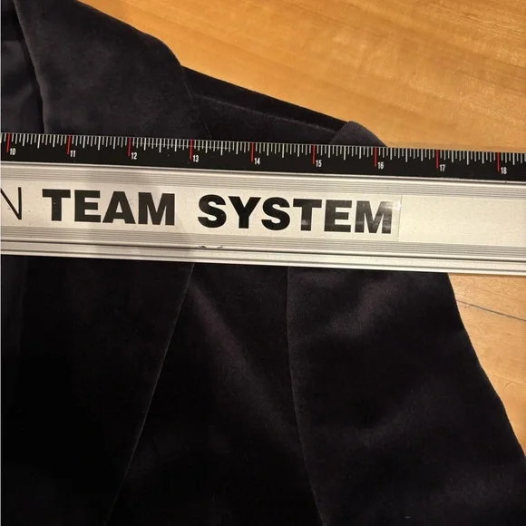 Frame Dark Grey Velvet Blazer, NWOT - Picture 8 of 9